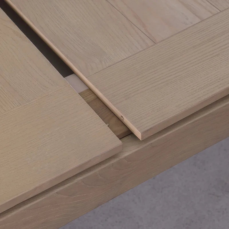 Olivia 8ft Driftwood Ash Billiard Slate Pool Table with Dining Top