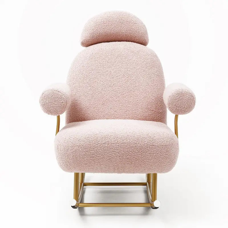 Accent Upholstered Rocker Glider Chair