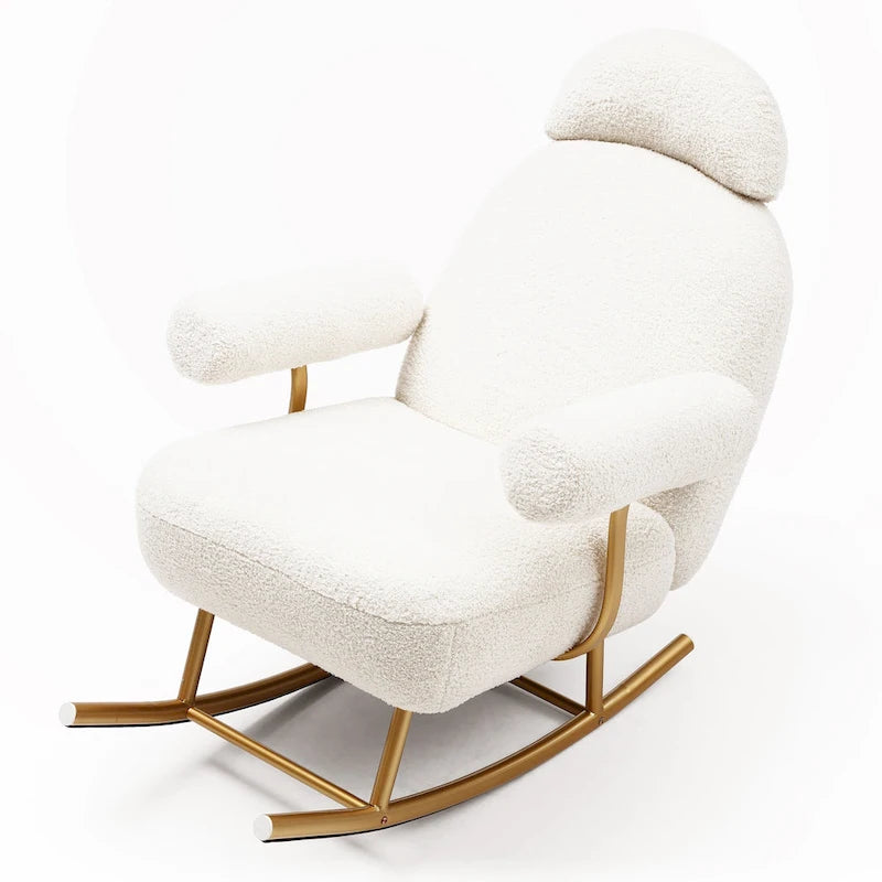 Accent Upholstered Rocker Glider Chair