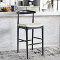 SAFAVIEH Miranda Retro 30-inch Bar Stool - 22 In. W x 21 In. D x 42 In. H - 22Wx21Dx42H