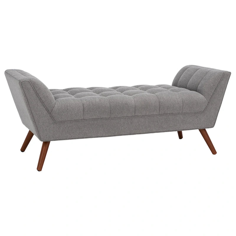 SAFAVIEH Couture Mlfrid Tufted Bench - 53.2 W x 20.9 L x 20.9 H - 53Wx21Dx21H