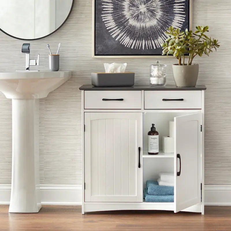 Simple Living Dalton Double Door Floor Cabinet