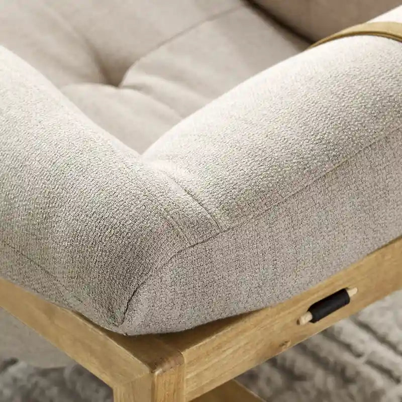 Art Leon Genuine Leather Lounge Chair