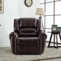 Overstuffed Manual Standard Recliner Chair Sofa