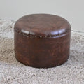 International Caravan Carmel Round Ottoman Stool