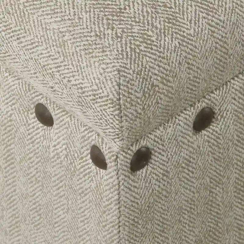 Copper Grove Reze Storage Bench with Nailhead Trim