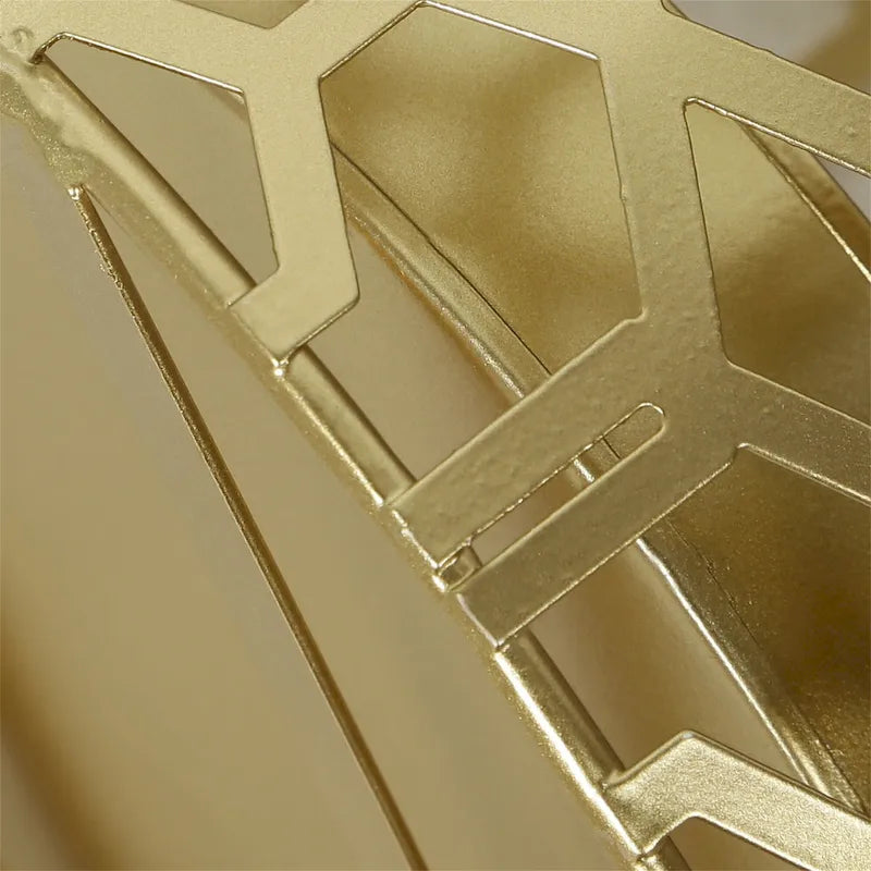 Adeco Multipurpose End Table Metal Shelf Holder Organizer Entrance Umbrella Stand - 9. 25 x 9. 25 x 18. 78