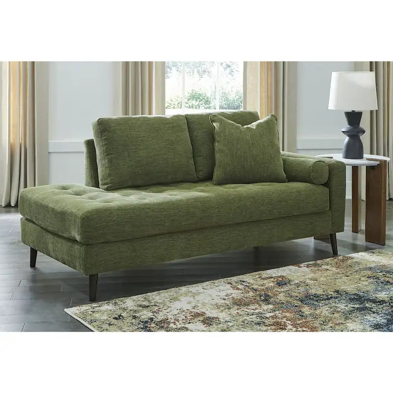 Signature Design by Ashley Bixler Olive Right-Arm Facing Corner Chaise - 37 W x 75 D x 37 H