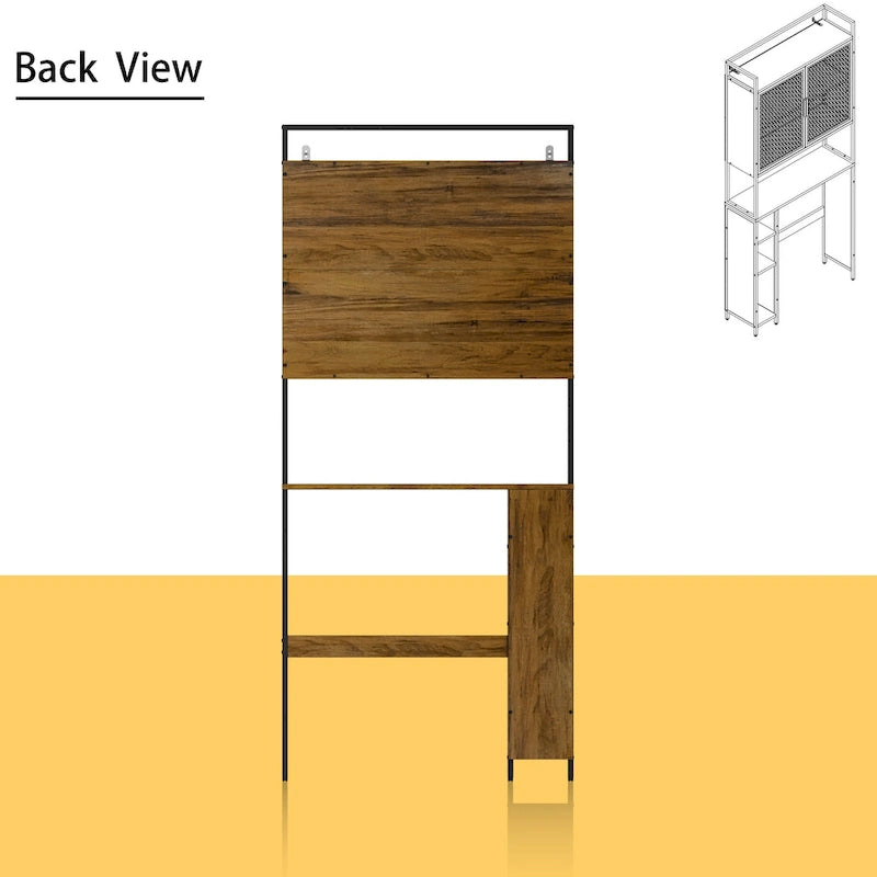 Over The Toilet Storage Shelf,Over-The-Toilet Organizer Rack,Bathroom