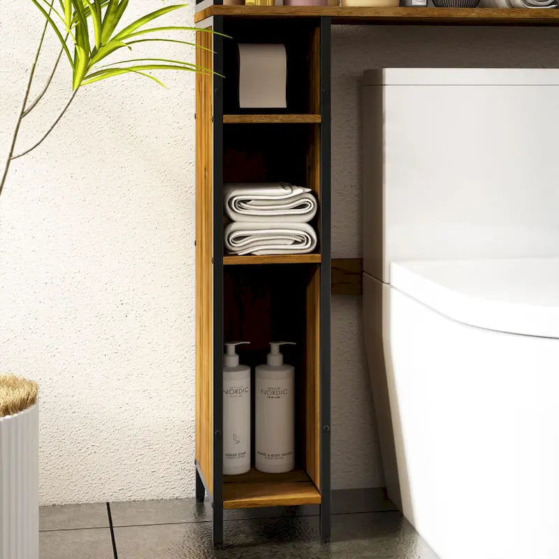 Over The Toilet Storage Shelf,Over-The-Toilet Organizer Rack,Bathroom