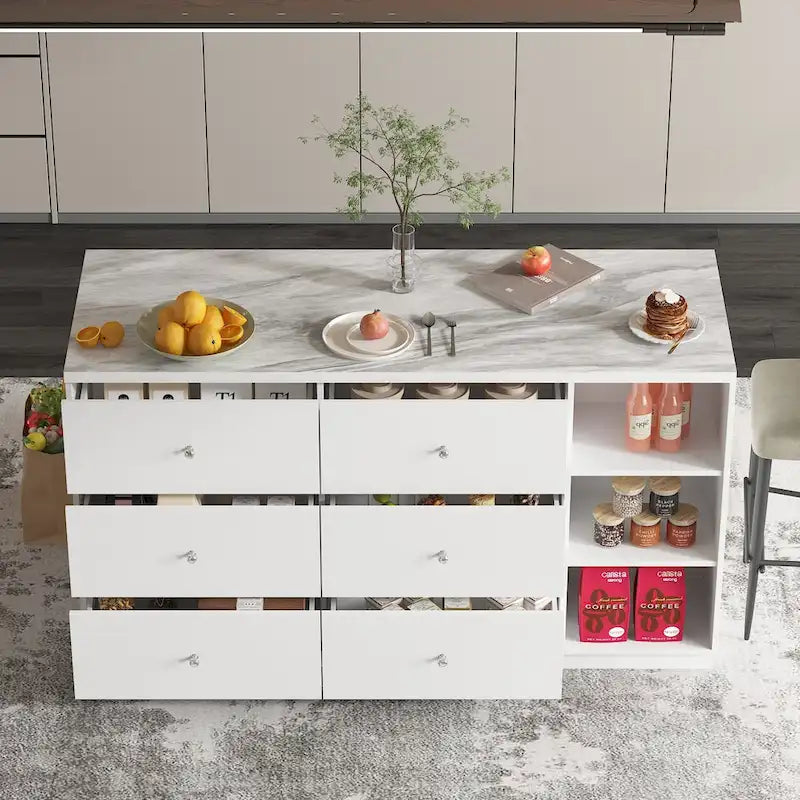 Kitchen Island Multi-Functional Sideboard for Contemporary Interiors - 63