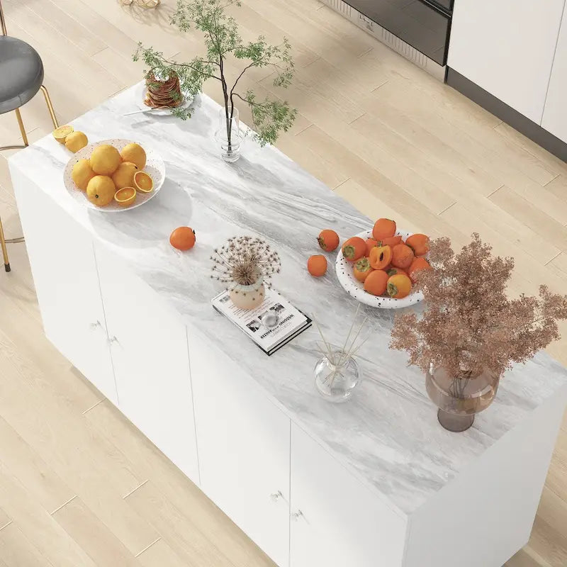 Kitchen Island Multi-Functional Sideboard for Contemporary Interiors - 63