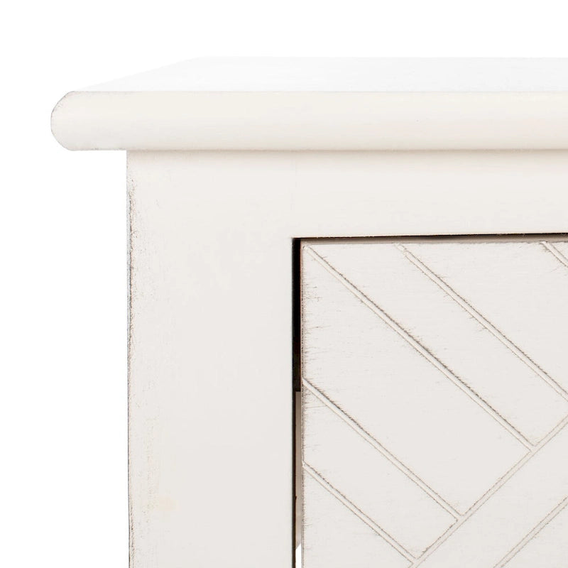 SAFAVIEH Jeanie 3-Drawer Bottom Shelf Console Table - 47.3 W x 13 L x 29.5 H - 47Wx13Dx30H