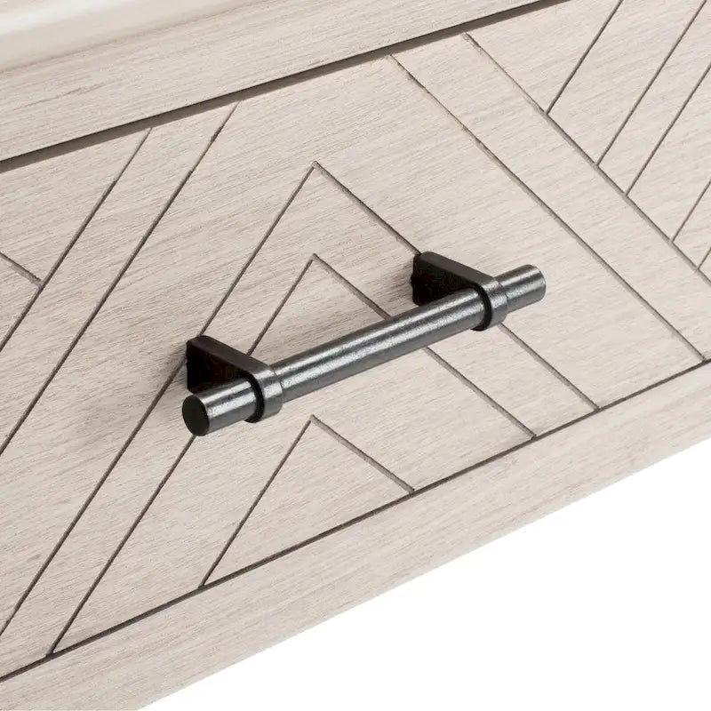 SAFAVIEH Jeanie 3-Drawer Bottom Shelf Console Table - 47.3 W x 13 L x 29.5 H - 47Wx13Dx30H