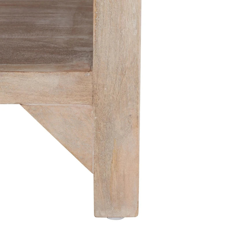 SAFAVIEH Bernardina Square Single Shelf Coffee Table - 34 L x 34 D x 16 H - 34Wx34Dx16H