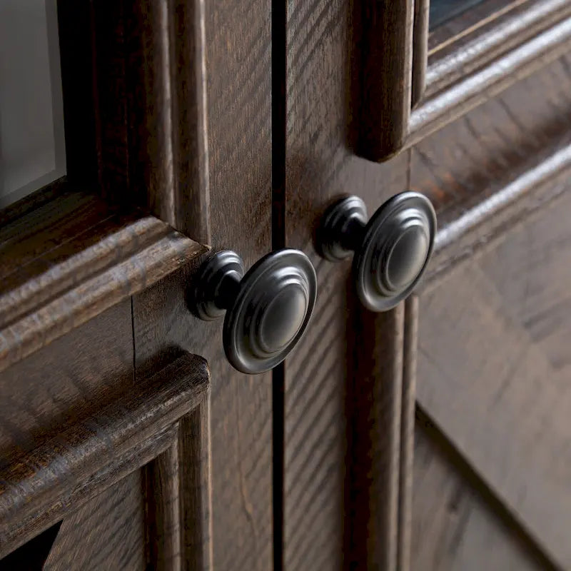 53 Farmhouse 3-Doors Cabinet Buffet Sideboard Cabinet - N/A