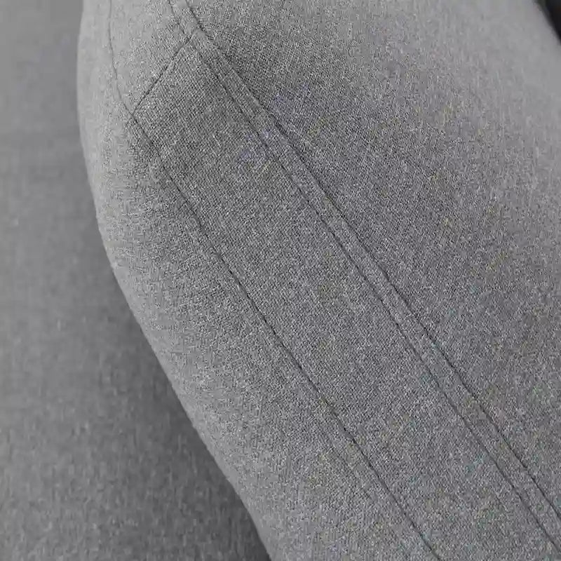 Anka Grey Linen Down Filled Cushioned 7-Seat Sectional Sofa by iNSPIRE Q Modern