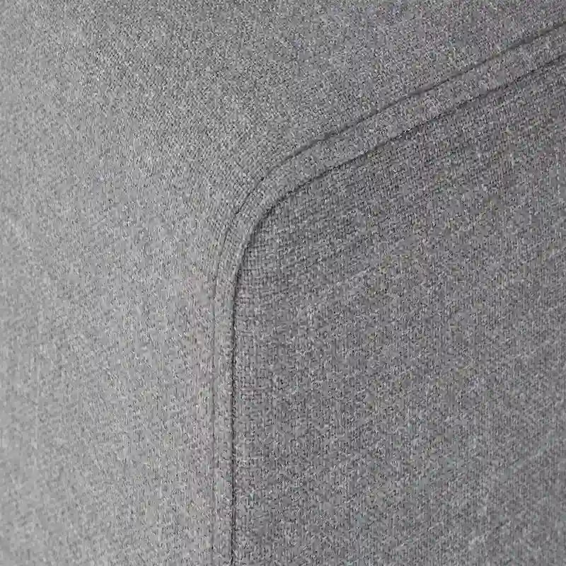 Anka Grey Linen Down Filled Cushioned 7-Seat Sectional Sofa by iNSPIRE Q Modern