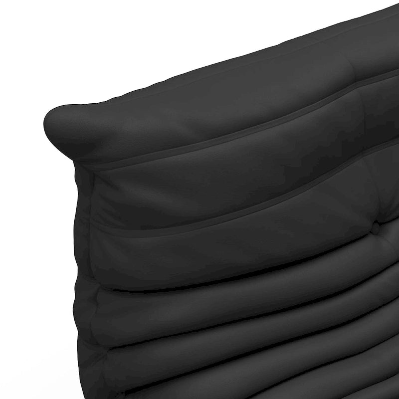 Furgle Microfiber Leather Sofa Ergonomic Design Lazy Sofa Floor Sofa