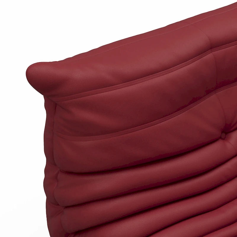 Furgle Microfiber Leather Sofa Ergonomic Design Lazy Sofa Floor Sofa