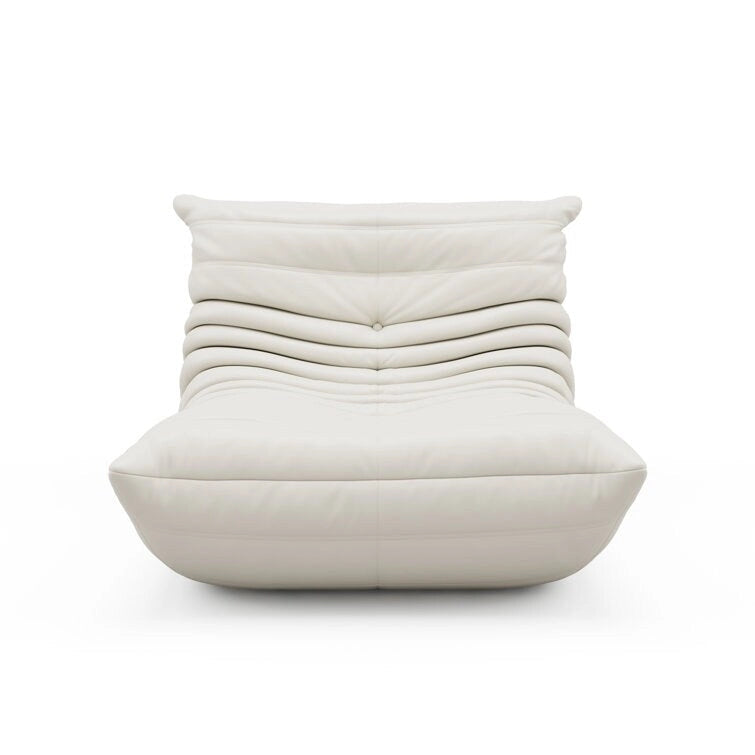 Furgle Microfiber Leather Sofa Ergonomic Design Lazy Sofa Floor Sofa