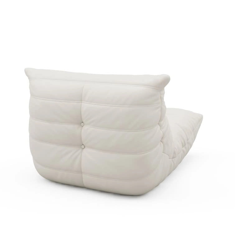 Furgle Microfiber Leather Sofa Ergonomic Design Lazy Sofa Floor Sofa