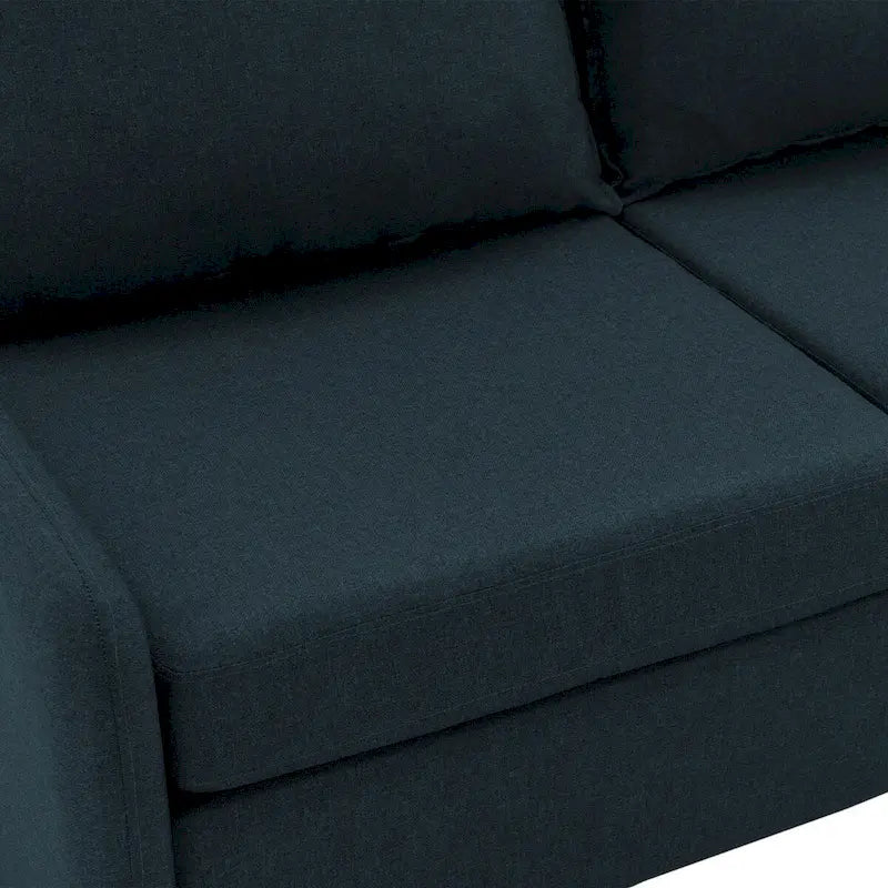 Living Room Loveseat Linen Sofa