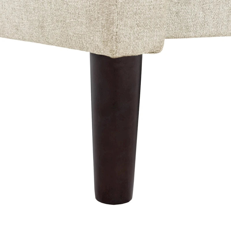 Living Room Loveseat Linen Sofa