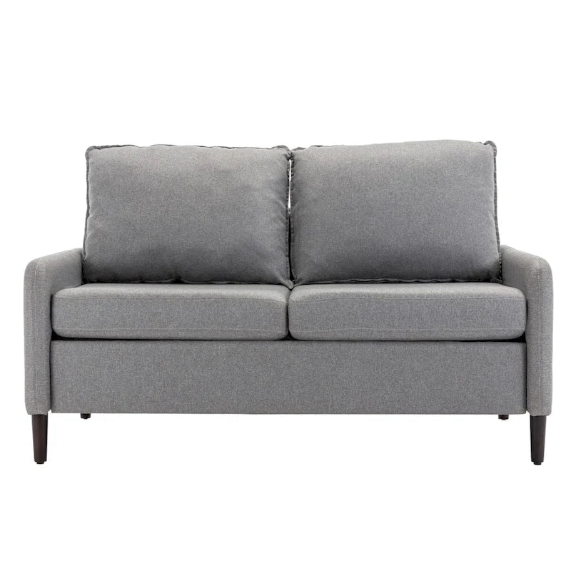 Living Room Loveseat Linen Sofa