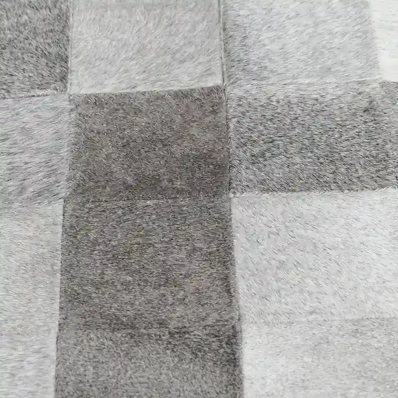 Classic Home Achen Leather Hide Ottoman Bench