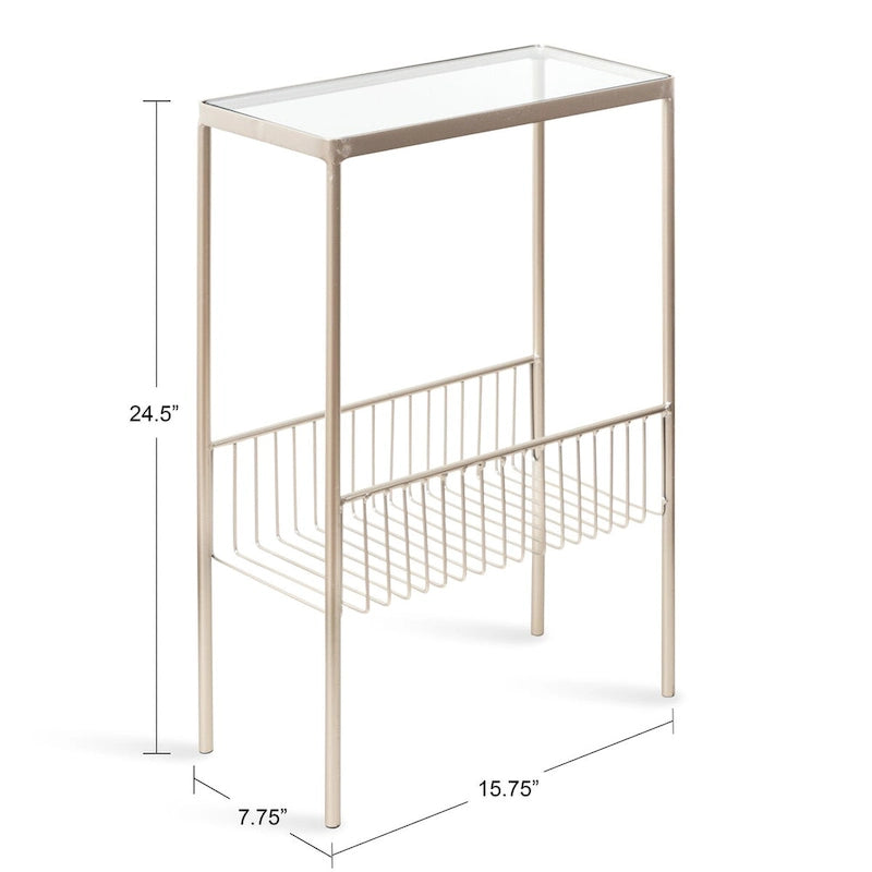 Kate and Laurel Trubey Modern Side Table