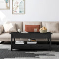 Coffee Table with Hidden Compartment - 44.1D x 21.7W x 18.3H