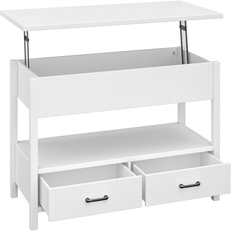 Coffee Table with Hidden Compartment - 44.1D x 21.7W x 18.3H