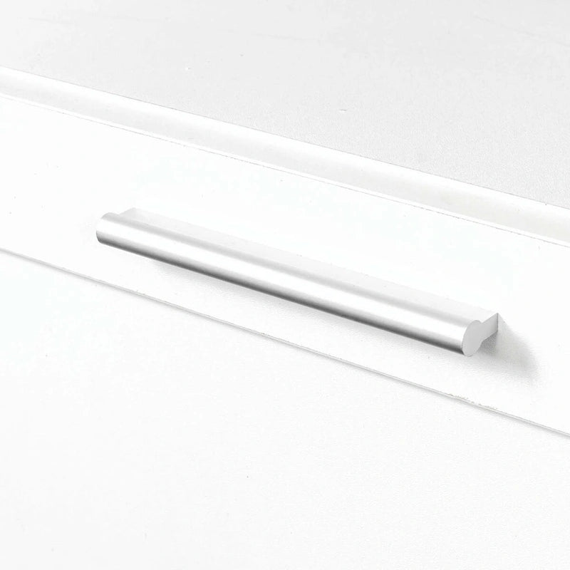 White modern minimalist TV cabinet 80 inch TV stand