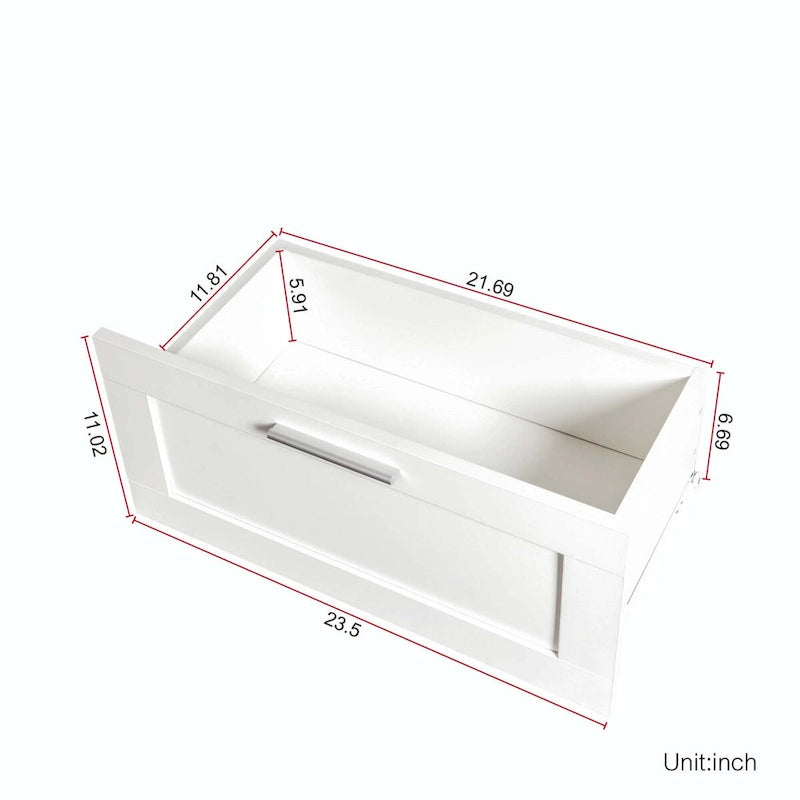 White modern minimalist TV cabinet 80 inch TV stand