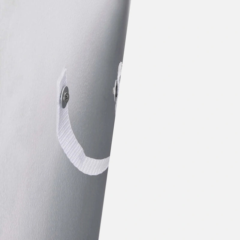 67 Tall MDF 4-door Bathroom Storage Cabinet with Adjustable Shelves - 28 X 67