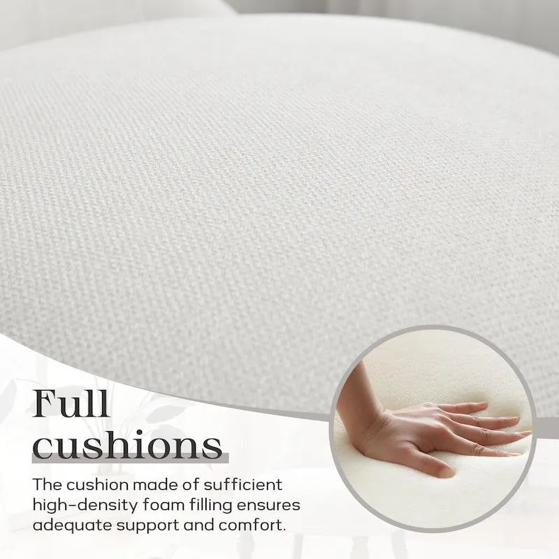 Living Room Armless Accent Comfy Chair