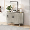 Modern 47.2-Inch Decorative Storage Cabinet with Adjustable Shelves