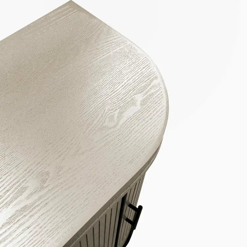 Modern 47.2-Inch Decorative Storage Cabinet with Adjustable Shelves