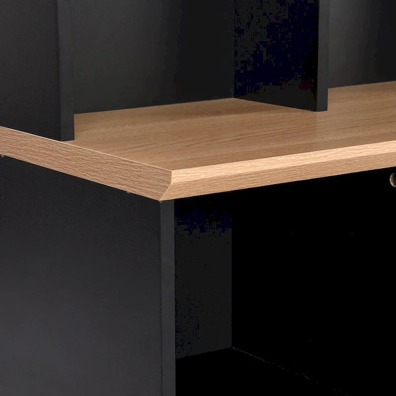 Wide Design Hall Tree with Storage Bench,Multifunctional Coat Rack with 8 Hooks for Entryways, Mudroom