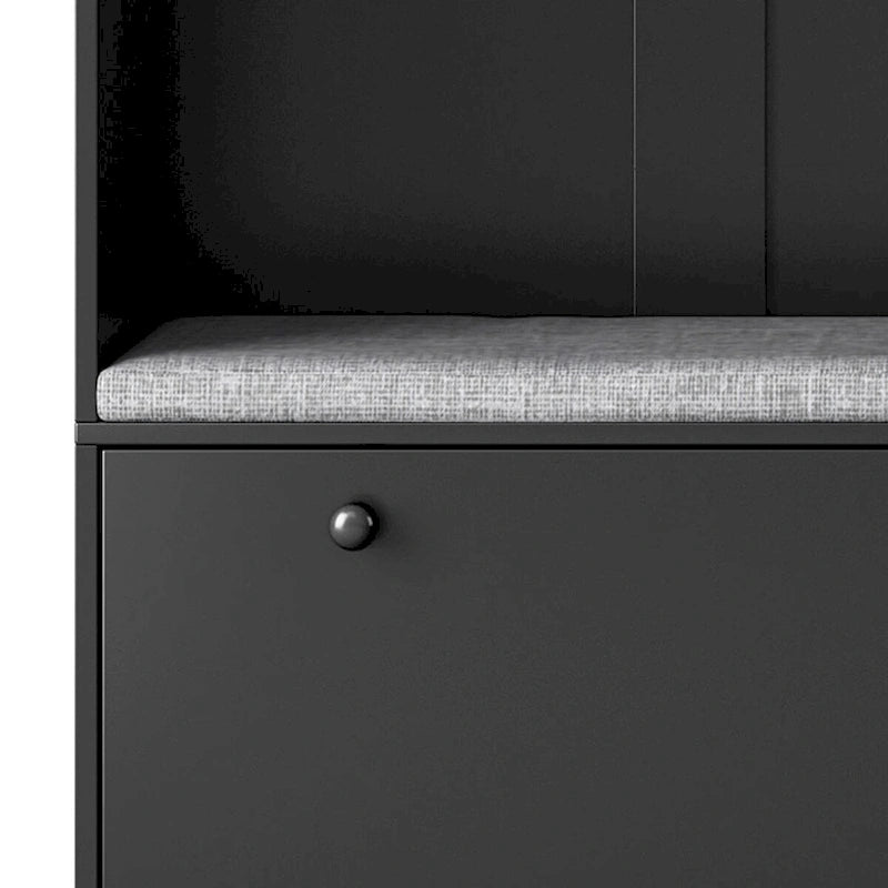 Merax 5-in-1 Entryway Hall Tree with Shoe Storage Bench