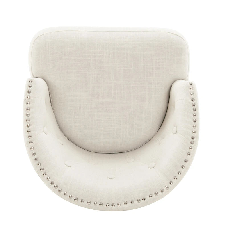 Moore Modern Rubberwood Swivel 33.25-Inch Barstool (set of 2) by Christopher Knight Home